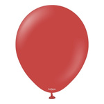 Balony lateksowe Kalisan Deep Red, czerwony 30 cm, 100 szt.