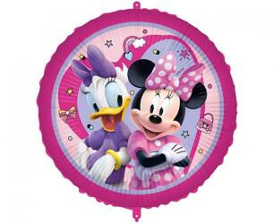 Balon Foliowy Myszka Minnie z ciężarkiem, 46cm